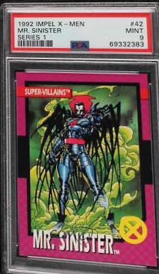 1992 X-Men Series 1 Mr. Sinister #42 card