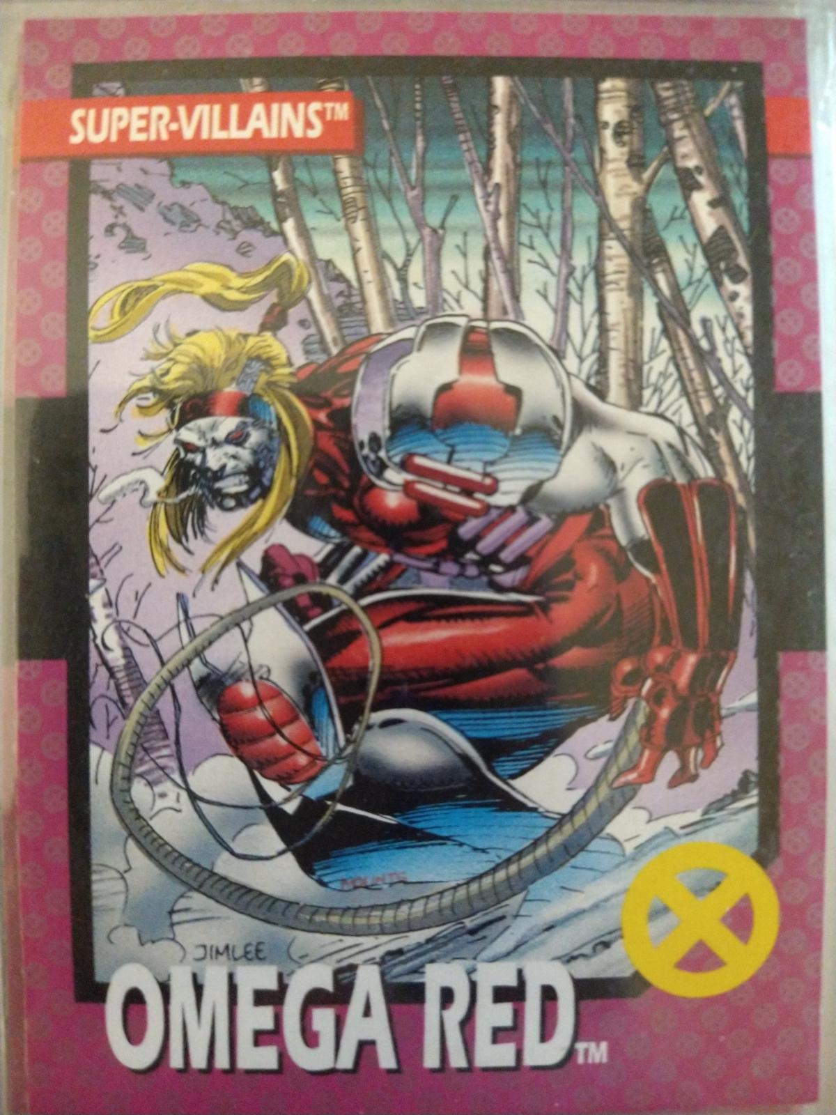 1992 X-Men Series 1 Omega Red #60 card