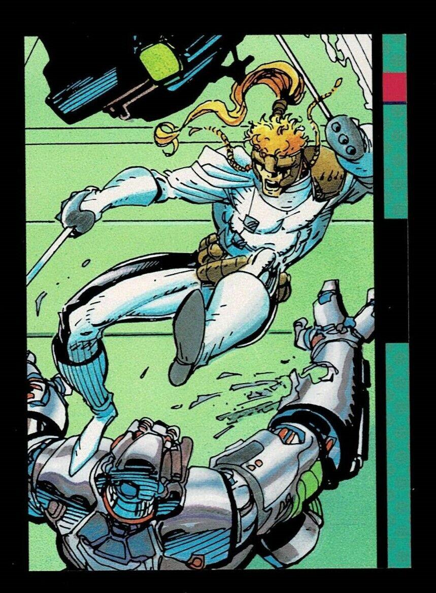 1992 X-Men Series 1 Shatterstar #96 card