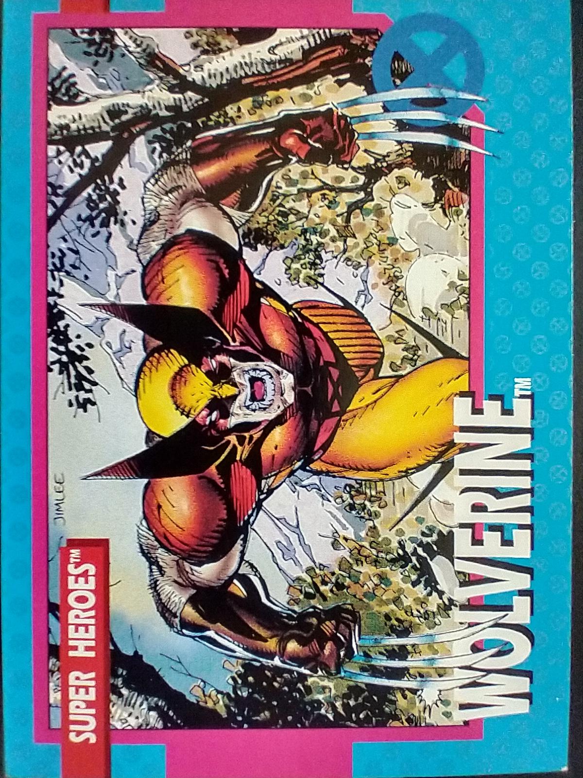 1992 X-Men Series 1 Wolverine [Autograph] #2 card