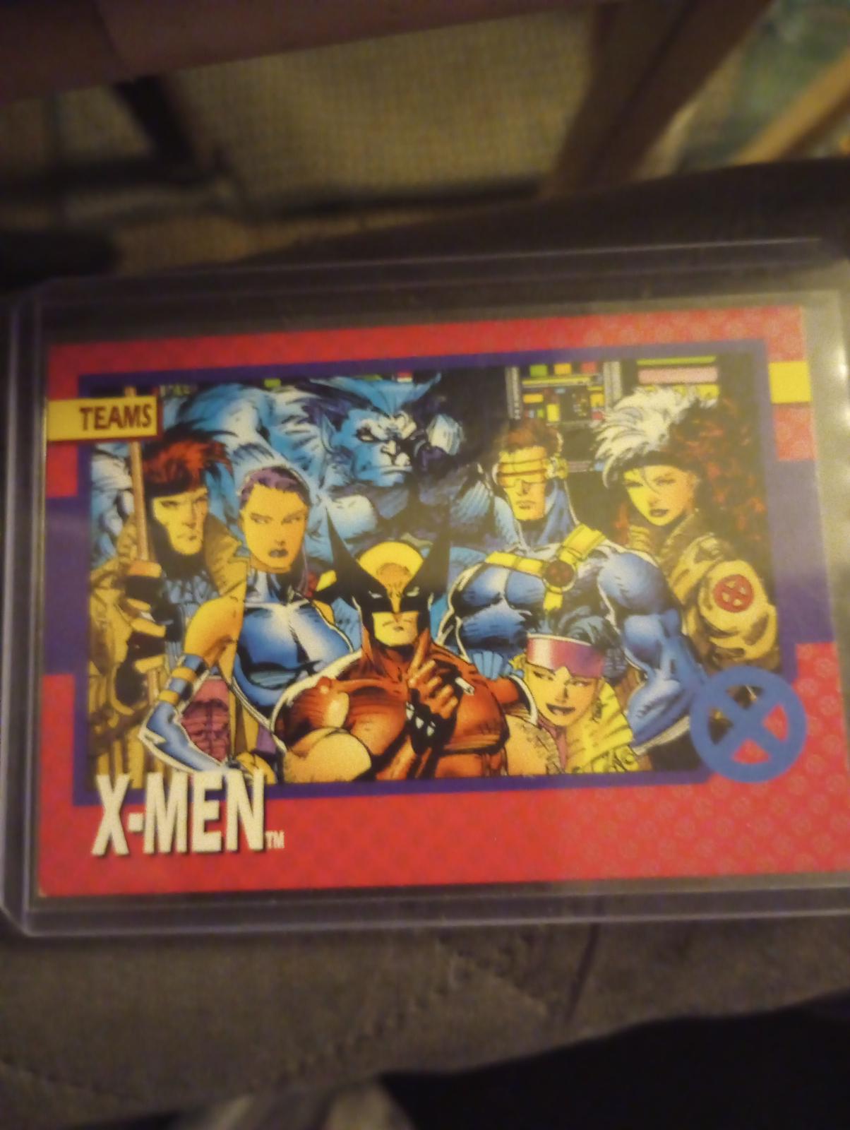 1992 X-Men Series 1 X-Men Blue Strike Force #72 card