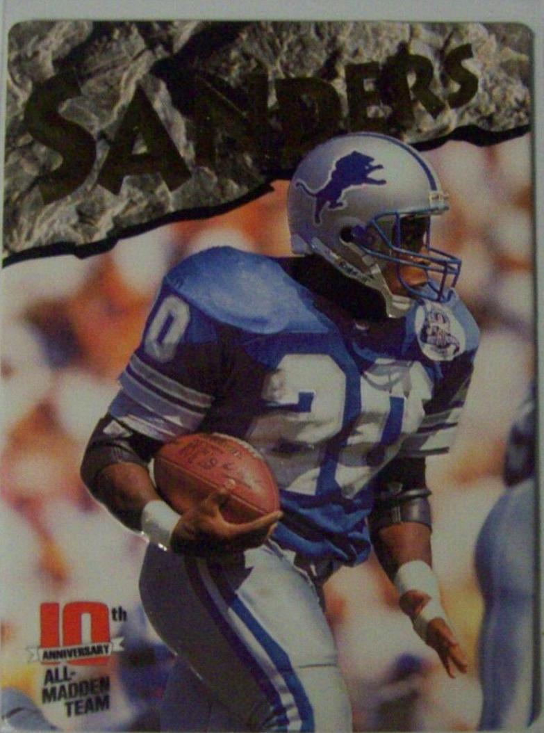 1993 Action Packed All Madden Barry Sanders #32 card