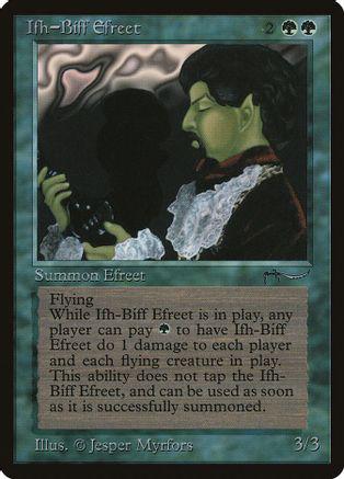 1993 Arabian Nights Ifh-Biff Efreet card