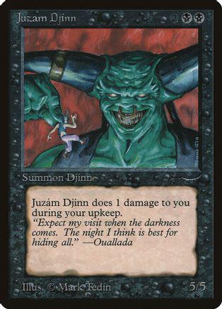 1993 Arabian Nights Juzam Djinn card
