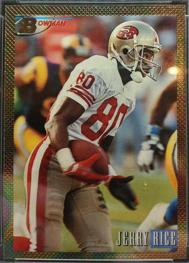 1993 Bowman Jerry Rice [Foil] #340 card