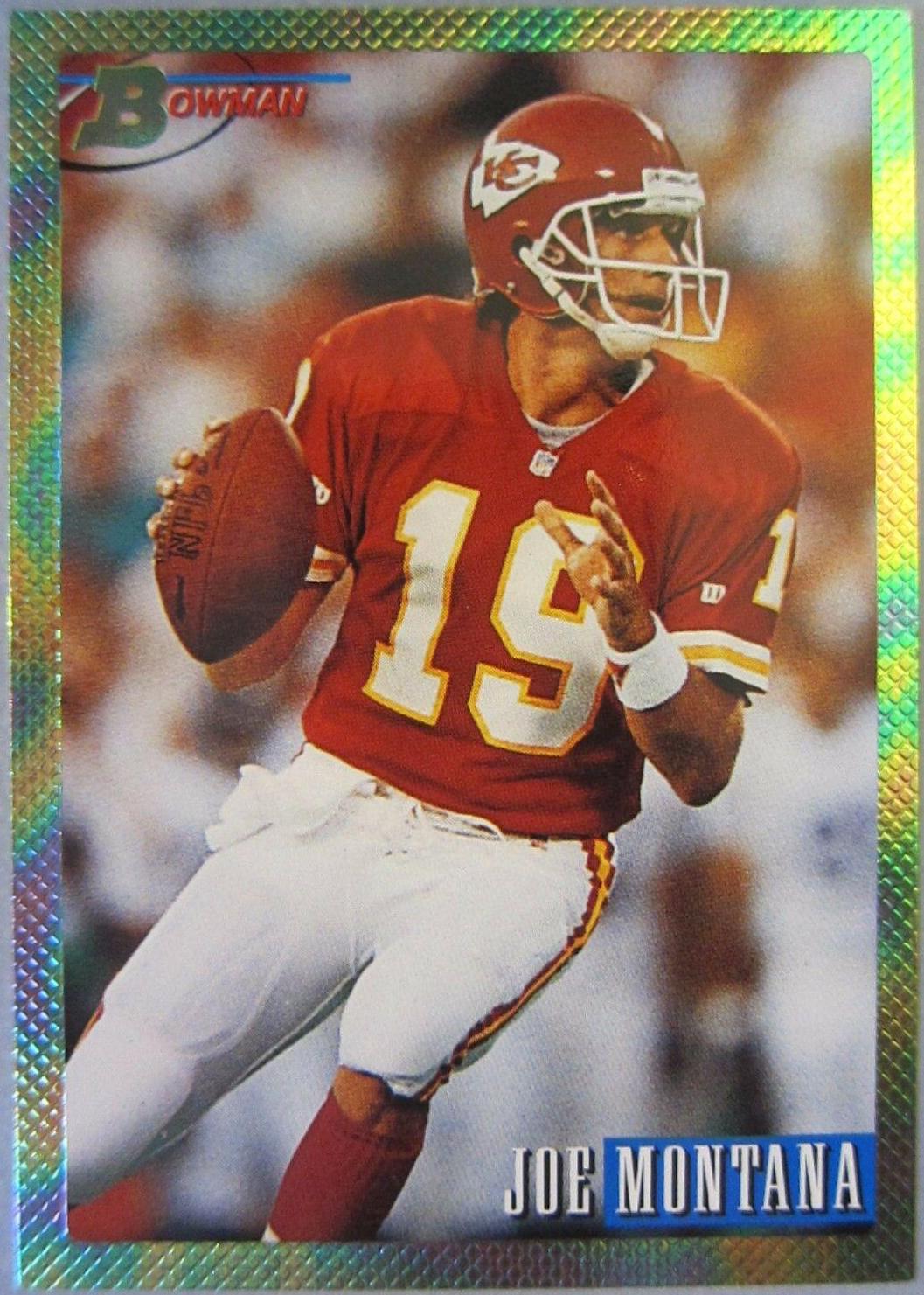 1993 Bowman Joe Montana [Foil] #200 card