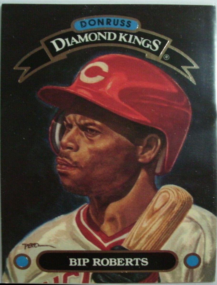 1993 Donruss Diamond Kings Bip Roberts #DK-11 card