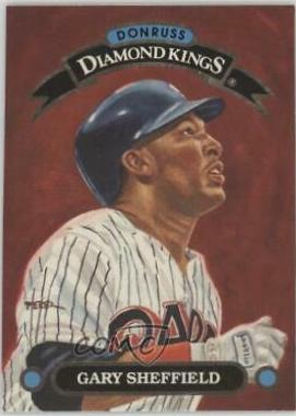 1993 Donruss Diamond Kings Gary Sheffield #DK-21 card
