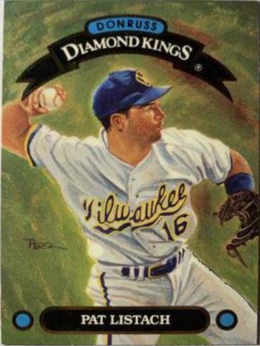 1993 Donruss Diamond Kings Pat Listach #DK-29 card
