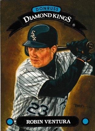 1993 Donruss Diamond Kings Robin Ventura #DK-10 card