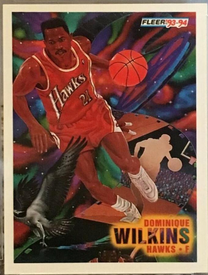 1993 Fleer Dominique Wilkins #237 card