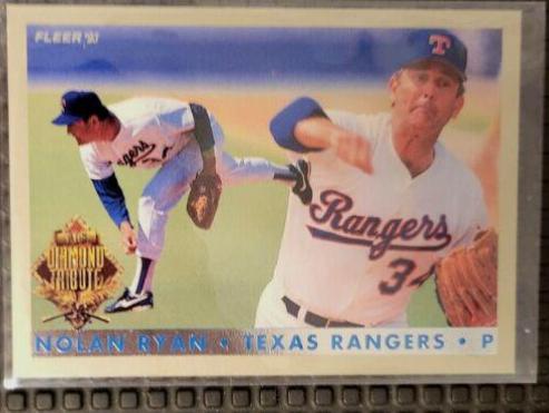 1993 Fleer Final Edition Diamond Tribute Nolan Ryan #6 card