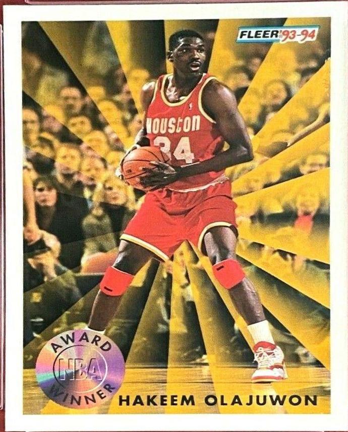 1993 Fleer Hakeem Olajuwon #230 card