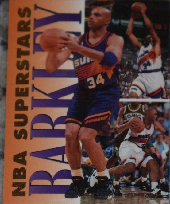 1993 Fleer NBA Superstars Charles Barkley #2 card