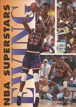1993 Fleer NBA Superstars Patrick Ewing #6 card