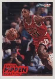 1993 Fleer Scottie Pippen #32 card