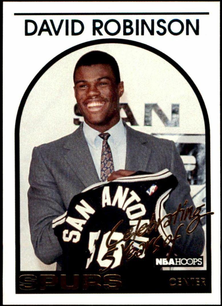 1993 Hoops David Robinson #DR1 card