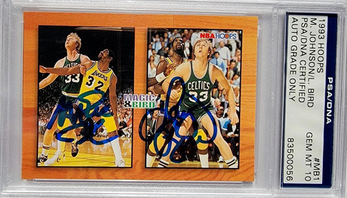 1993 Hoops Magic, Bird #MB1 card