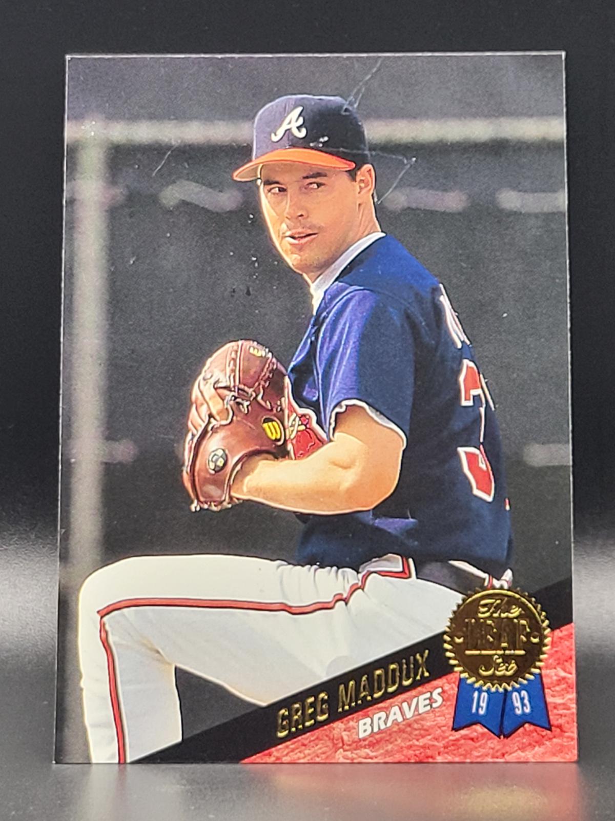 1993 Leaf Greg Maddux #326 card