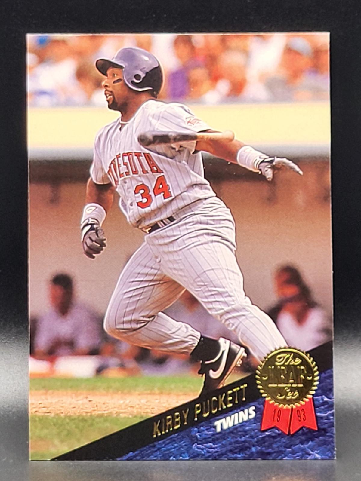 1993 Leaf Kirby Puckett #378 card