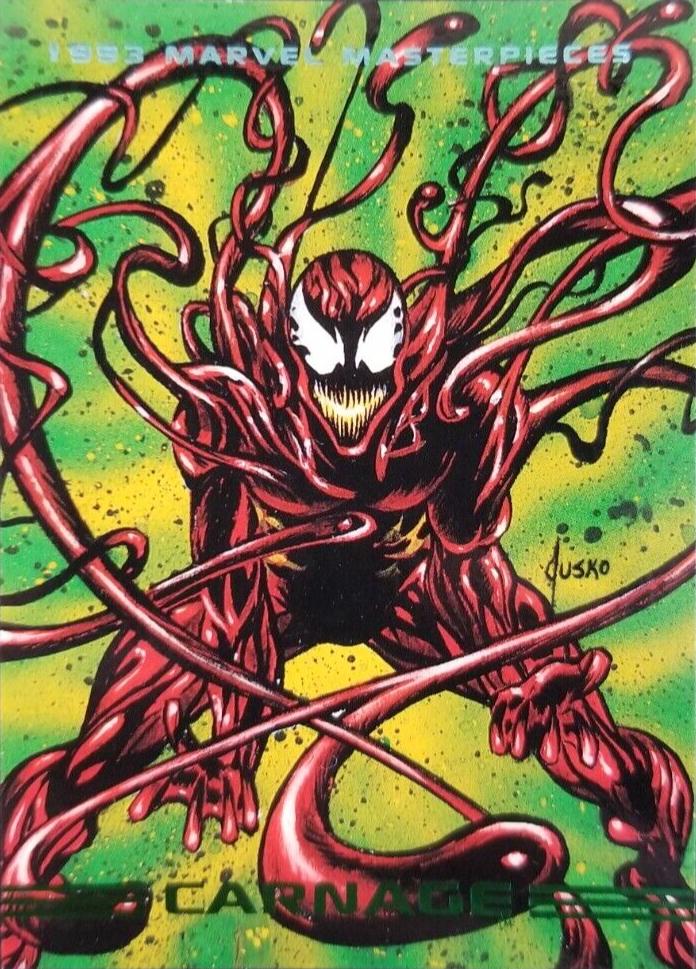 1993 Masterpieces Carnage #19 card