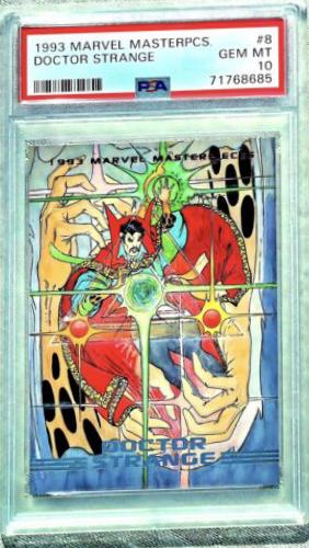 1993 Masterpieces Doctor Strange #8 card