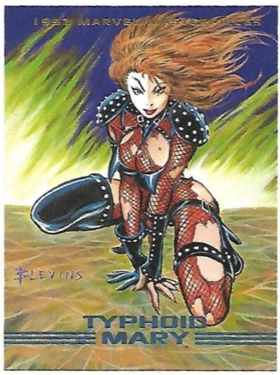 1993 Masterpieces Typhoid Mary #68 card