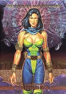 1993 Masterpieces X-Men 2099 Dyna-Etch Cerebra #S2 card
