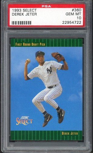 1993 Score Select Derek Jeter #360 card
