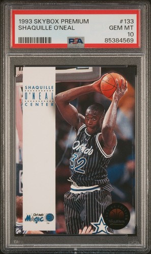 1993 Skybox Premium Shaquille O'Neal #133 card