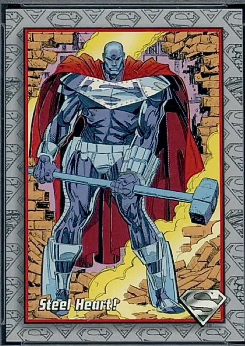 1993 SkyBox The Return of Superman Steel Heart! #15 card