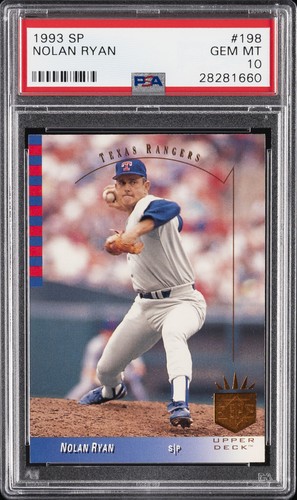 1993 SP Nolan Ryan #198 card