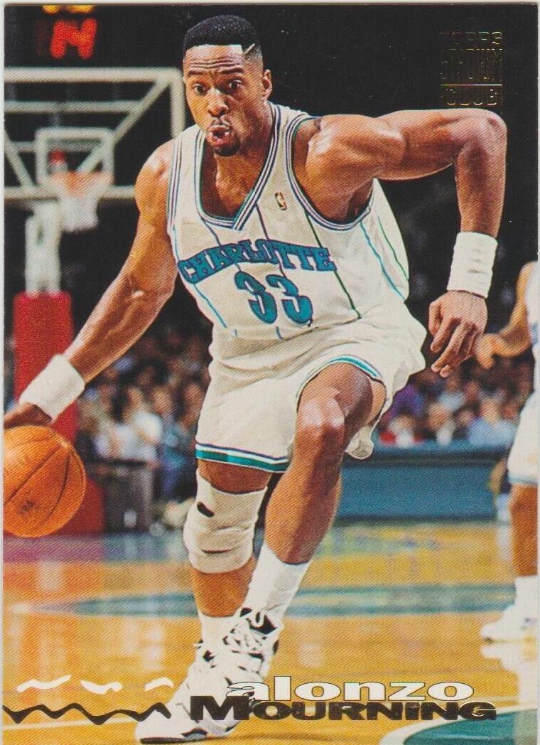 1993 Stadium Club Alonzo Mourning #292 card