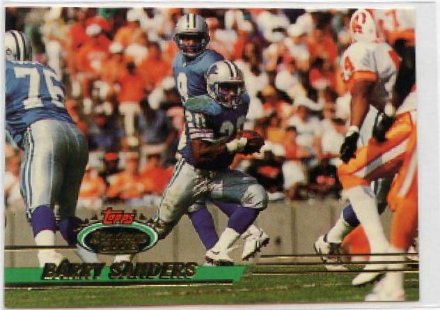 1993 Stadium Club Barry Sanders #120 card