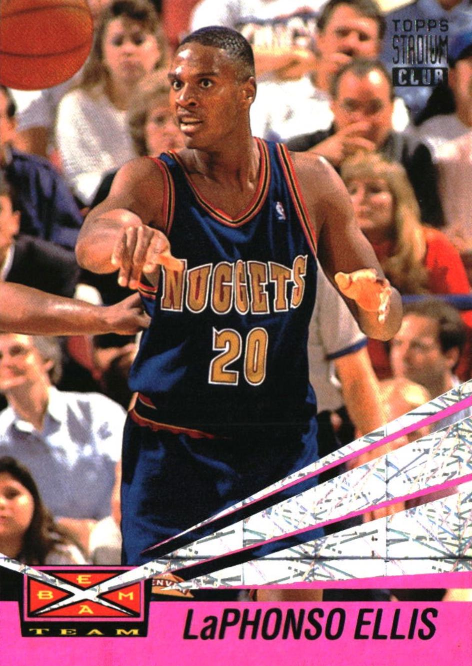 1993 Stadium Club Beam Team LaPhonso Ellis #16 card
