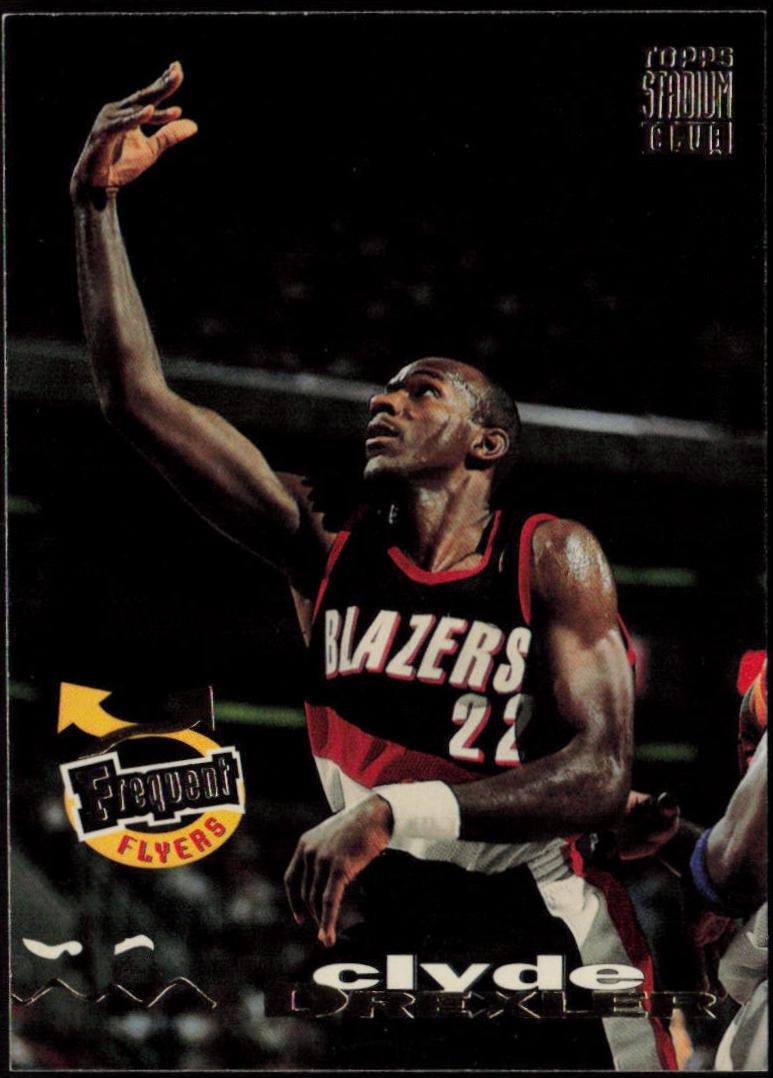 1993 Stadium Club Clyde Drexler #354 card