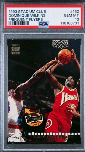 1993 Stadium Club Dominique Wilkins #182 card