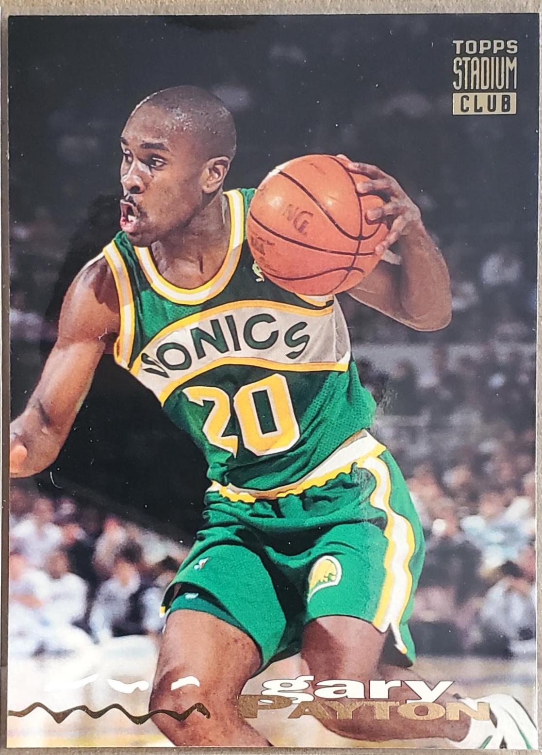 1993 Stadium Club Gary Payton #196 card