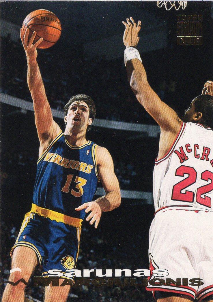 1993 Stadium Club Sarunas Marciulionis #72 card