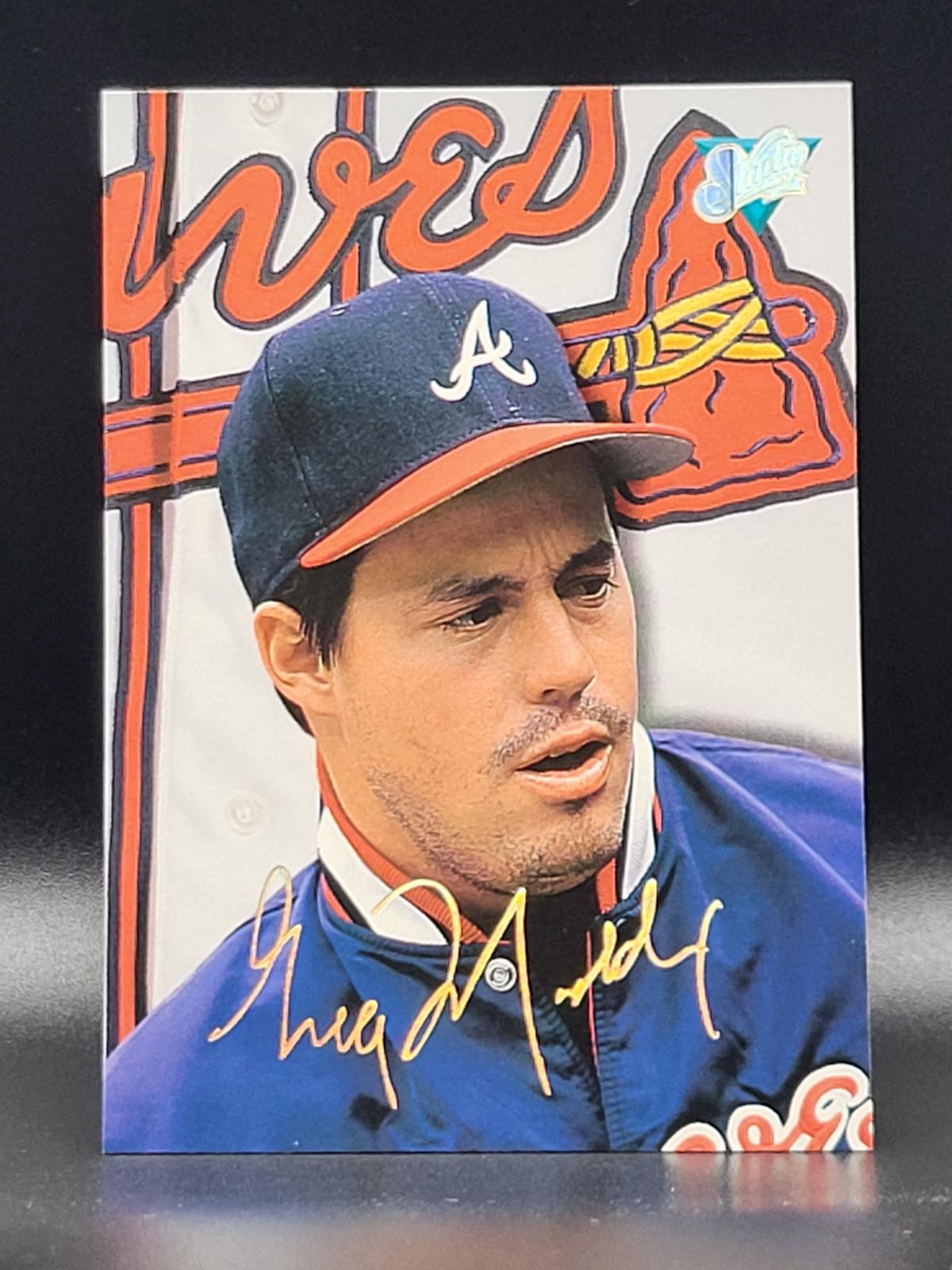 1993 Studio Greg Maddux #196 card
