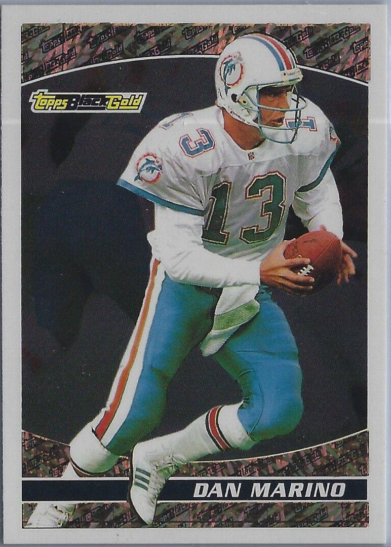 1993 Topps Black Gold Dan Marino #33 card