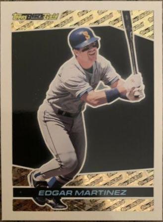 1993 Topps Black Gold Edgar Martinez #37 card