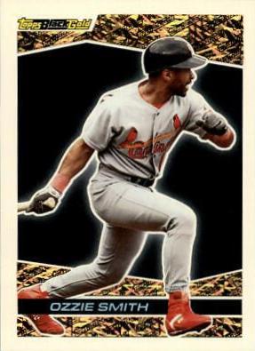 1993 Topps Black Gold Ozzie Smith #20 card