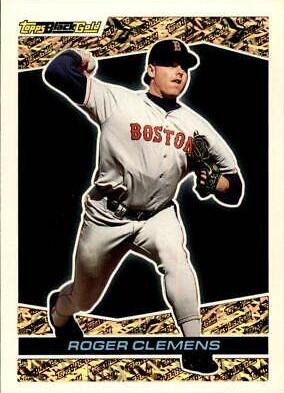 1993 Topps Black Gold Roger Clemens #27 card