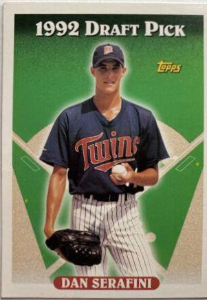 1993 Topps Dan Serafini #307 card