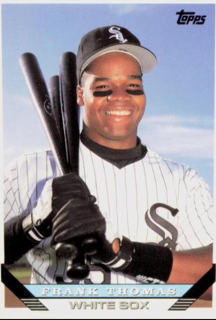 1993 Topps Frank Thomas #150 card