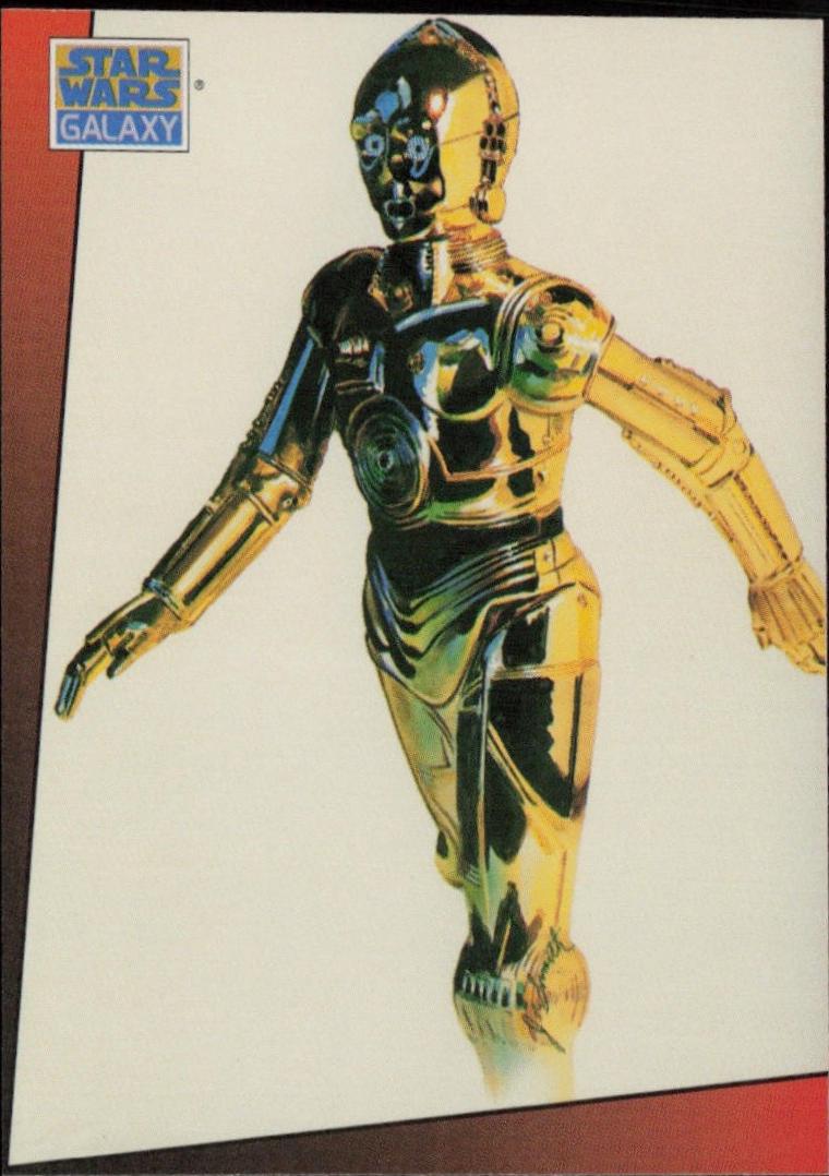 1993 Topps Galaxy C-3PO #11 card