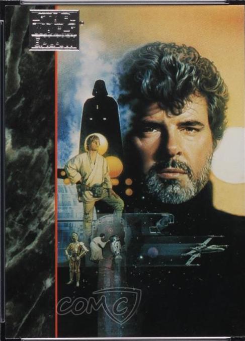 1993 Topps Galaxy George Lucas [Foil] #2 card