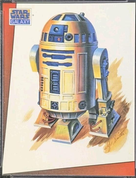 1993 Topps Galaxy R2-D2 #12 card
