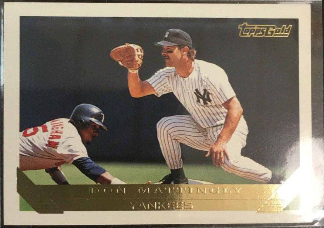 1993 Topps Gold Don Mattingly #32 card